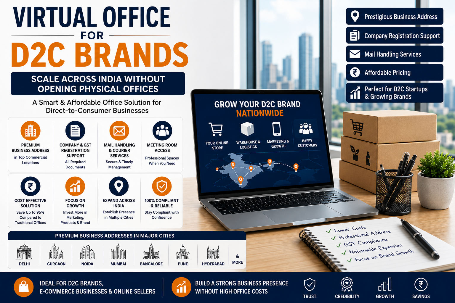 Virtual Office for D2C Brands