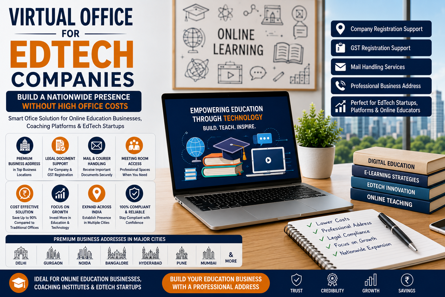 Virtual Office for EdTech Companies