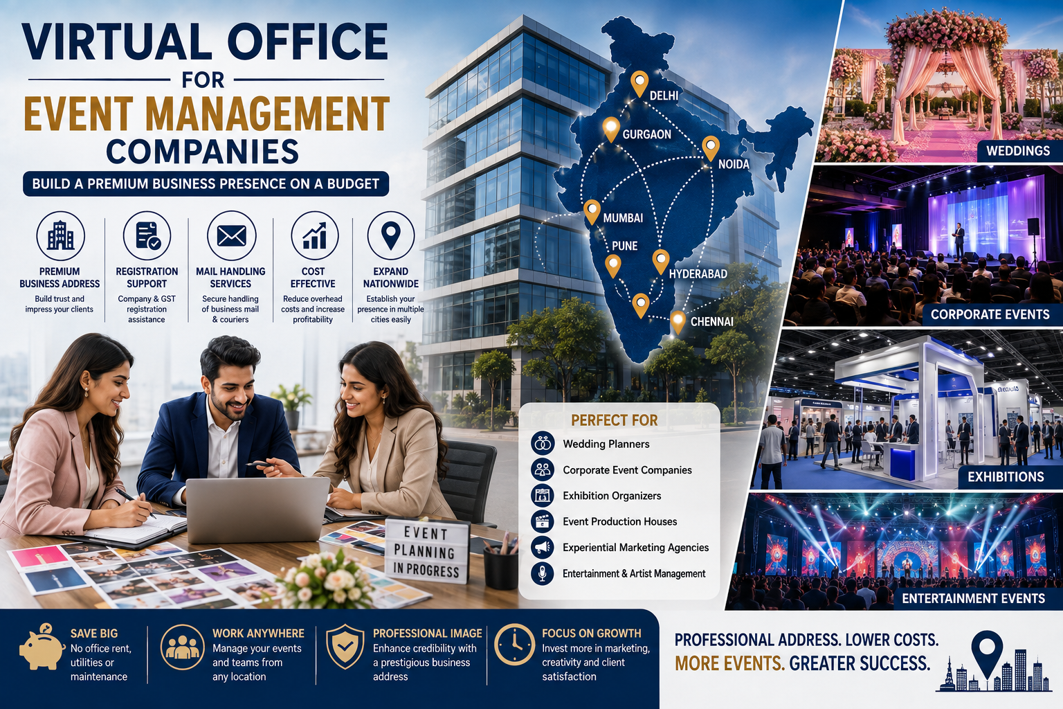 Virtual Office for Event Management Companies