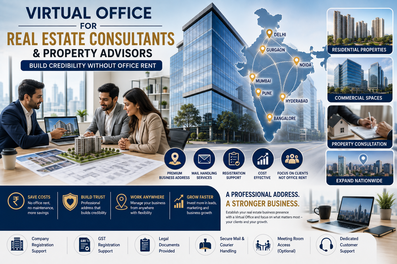 Virtual Office for Real Estate Consultants