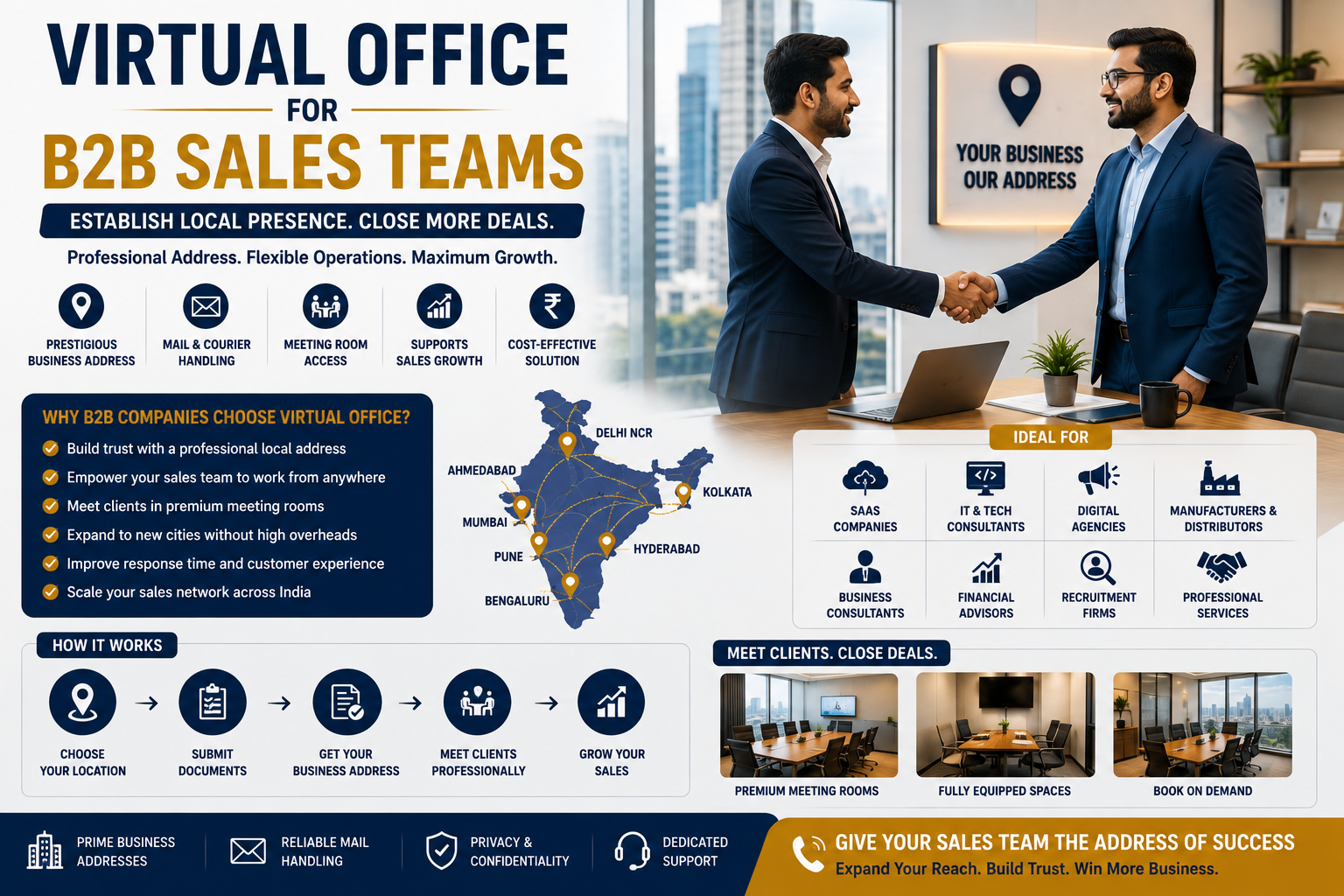 Virtual Office for B2B Sales | Regional Sales Office Alternative