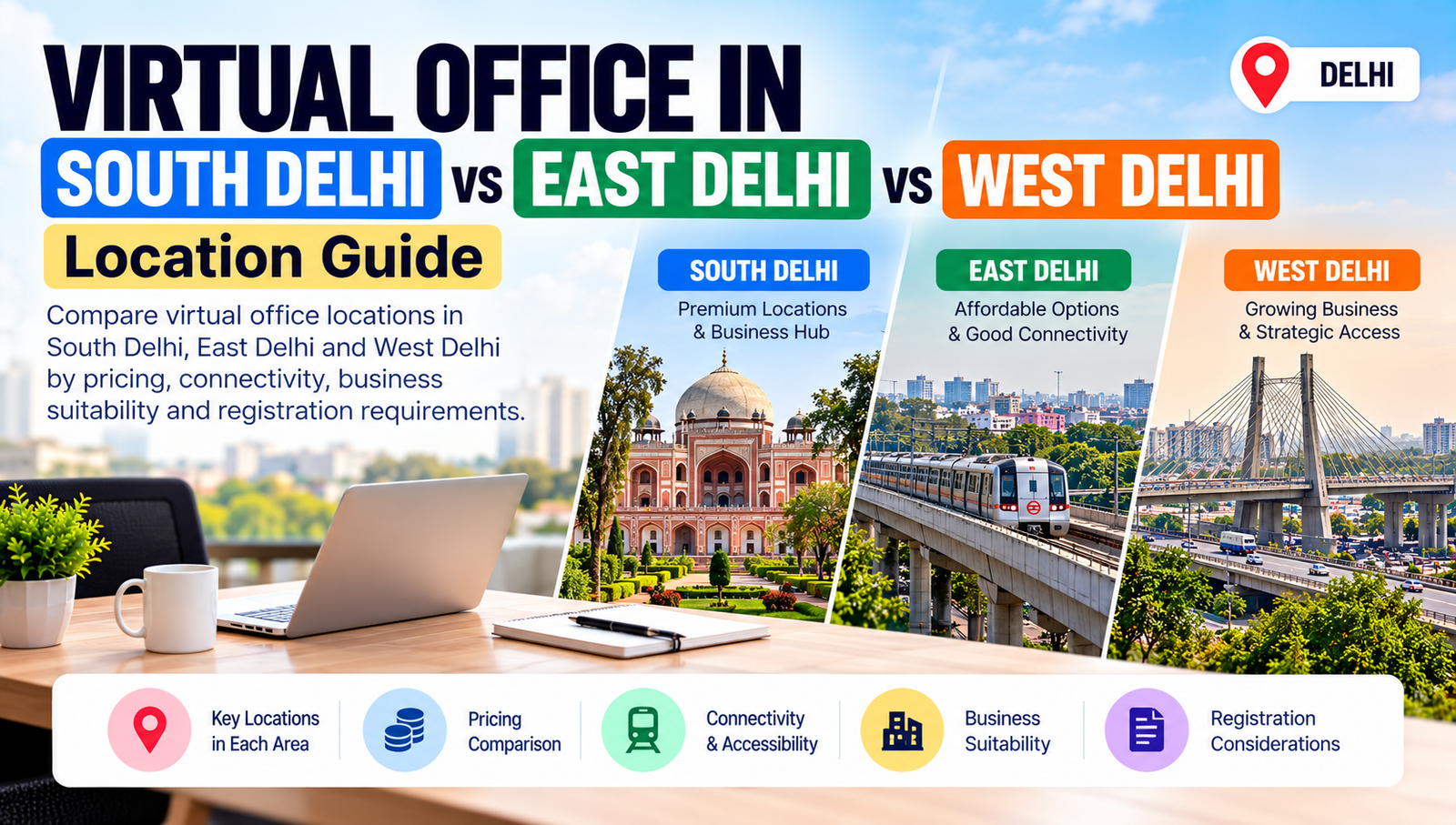 Delhi Virtual Office Location Guide